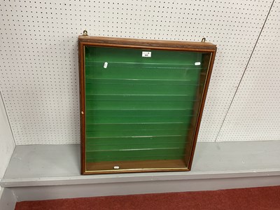 Lot 569 - A Wooden Glazed Display Cabinet suitable for...
