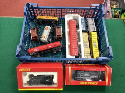 Lot 657 - Two boxed Hornby 00 Class 06 diesel shunters...