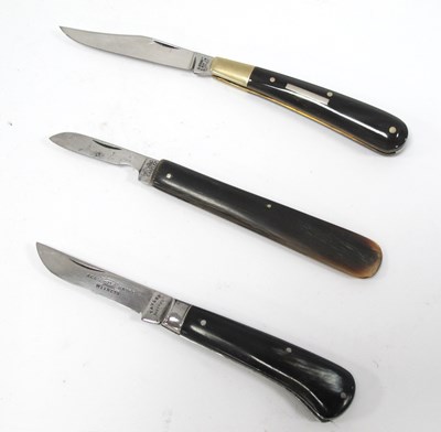 Lot 1316 - Single Blade Folding Pocket Knives, including...