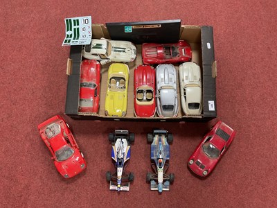 Lot 405 - Eleven 1:18 Scale Diecast Model Vehicles by...