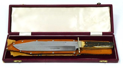 Lot 1350 - Bowie Knife George Wostenholm & Son Ltd...