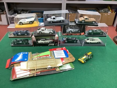 Lot 563 - Twelve 1:43rd Scale Diecast and White Metal...