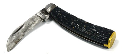 Lot 1368 - Saynor Flat Bottom Folding Pruning Knife,...
