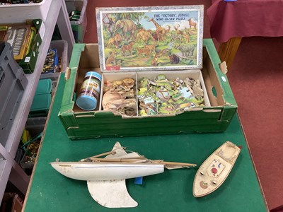 Lot 575 - A Wooden Victory Jigsaw - 'Jungle Animals', a...
