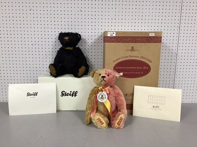 Lot 364 - Two Boxed Modern Steiff Bears. Comprising Of...
