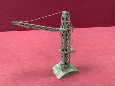 Lot 903 - An Original 'Moko' Builders Crane, green, with...