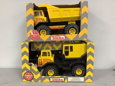 Lot 629 - Two Tonka Pressed Steel Trucks. Both appear...