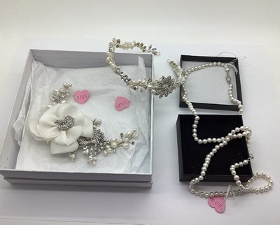 Lot 27 - Ex Bridal Boutique Fresh Water Pearl and...