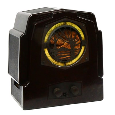 Lot 1267 - An Art Deco Bakelite 'Willow Trees' Radio by...