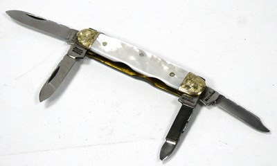 Lot 1361 - Stan Shaw (Sheffield); Four Blade Folding...