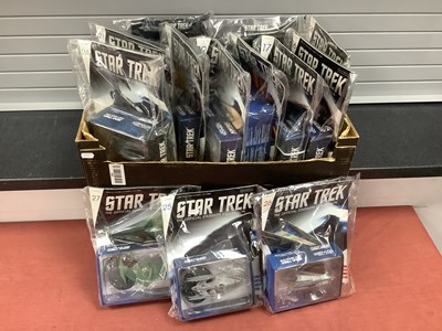 Lot 771 - Thirteen Eaglemoss The Official Star Trek...