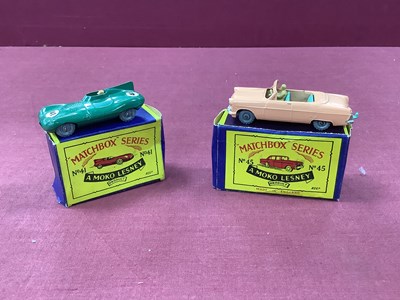 Lot 907 - Original Moko Lesney Matchbox No 41 D-Type...