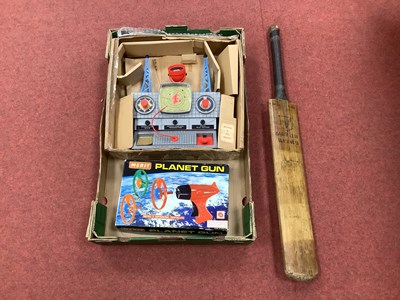 Lot 868 - An Original Eagle Club Child's Cricket Bat, a...