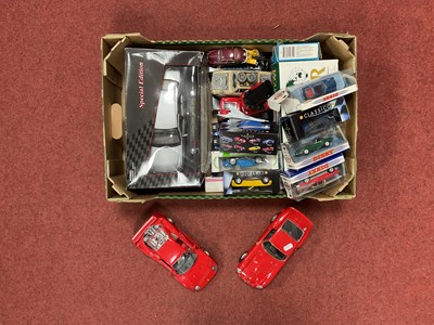 Lot 394 - A Quantity of Diecast Model Vehicles by Burago,...