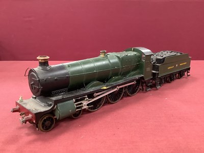 Lot 851 - A Kit Built 'O' Gauge/7mm Castle Class 4-6-0...