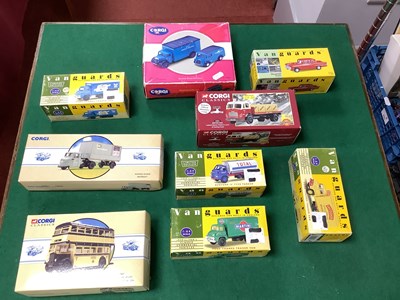 Lot 621 - Ten Diecast Model Vehicles by Corgi, Lledo to...