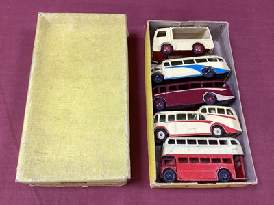 Lot 912 - Five Original c.1950 Dinky Toys, including...