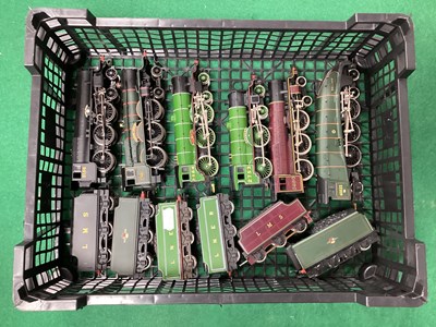 Lot 650 - Six 'OO' Gauge/4mm Unboxed Steam Tender...