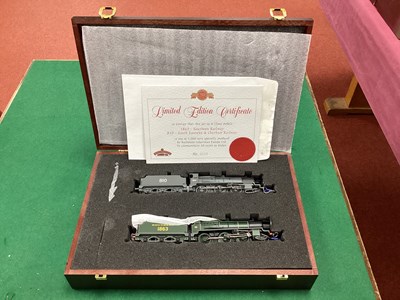 Lot 754 - A Bachmann 'OO' Gauge/4mm N Class 2-6-0 Steam...