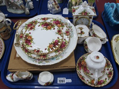 Lot 1261 - Royal Albert 'Old Country Roses' Table China,...