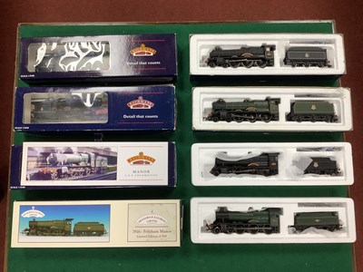 Lot 542 - Four Bachmann 'OO' Gauge/4mm Boxed Steam 4-6-0...