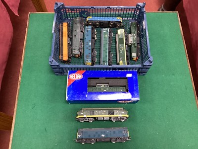 Lot 663 - Ten 'OO' Gauge/4mm Unboxed Bo-Bo Diesel...