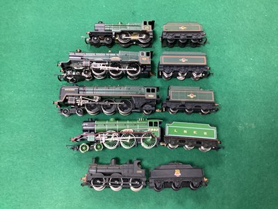 Lot 636 - Five 'OO' Gauge/4mm Unboxed Steam Tender...