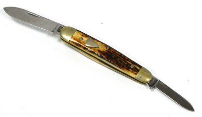 Lot 1372 - Stan Shaw (Sheffield);Two Blade Folding Pocket...