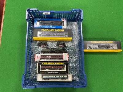 Lot 472 - Four 'N' Gauge/2mm Steam Tender Locomotives,...