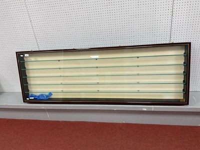 Lot 554 - A Wooden Glazed Display Cabinet suitable for...