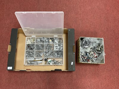 Lot 587 - A Quantity of Cast White Metal Model Soldiers,...