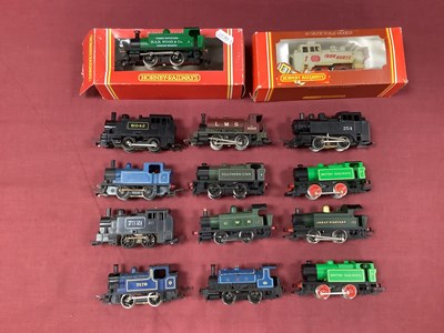 Lot 674 - Fourteen 00 gauge 0-4-0 tank engines (two...