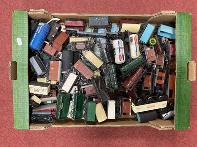 Lot 400 - Approximately one hundred 00 gauge wagons by...