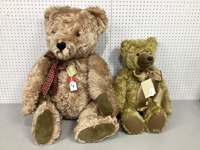 Lot 308 - Two Hermann Growler Teddy Bears. Comprising Of...