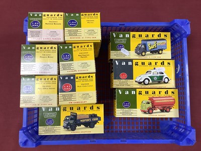 Lot 638 - Ten 'Vanguards' 1:64 & 1:43 Scale Diecast...