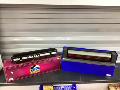 Lot 764 - Two 'O' Gauge/7mm Boxed Passenger Coaches, to...