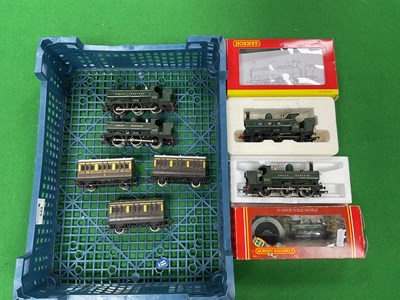 Lot 543 - Four Hornby 00 gauge Great Western Class 2721...