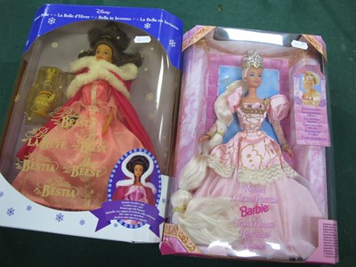 Lot 473 - Two Mattel Barbie Dolls, #1637 Disney Beauty...