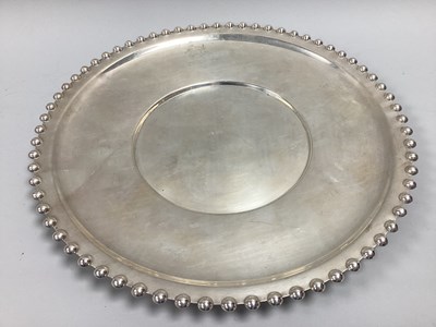 Lot 65 - Wallace Sterling; An American Circular Serving...