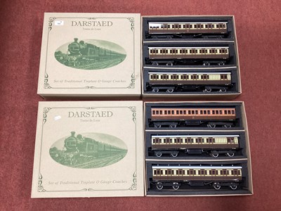 Lot 760 - Six Darstead 'O' Gauge/7mm Non Corridor...