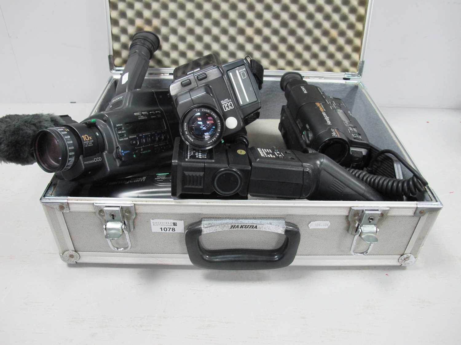 Lot 1078 - Cameras: A Quantity of Camcorders to include...