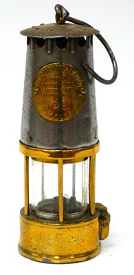 Lot 1181 - An Eccles Type SL Miners Lamp No.66, approx...