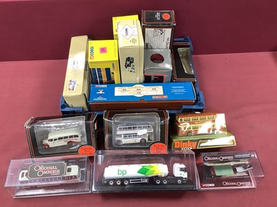 Lot 648 - Sixteen Diecast Model Vehicles by Corgi, EFE,...