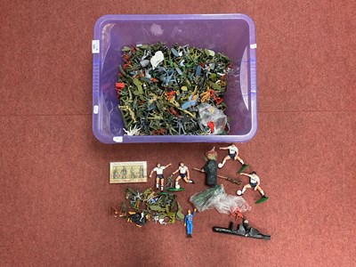 Lot 586 - A Quantity of Plastic Model Figures by...
