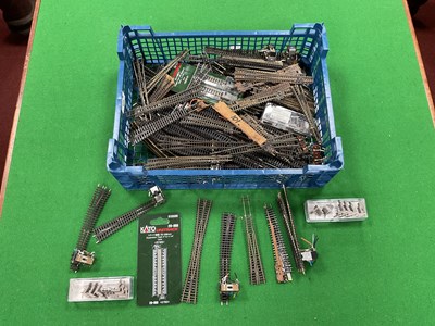 Lot 473 - Approximately thirty-five N gauge points by...