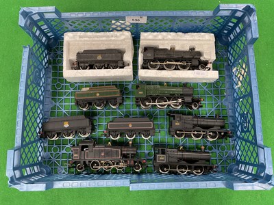 Lot 536 - Five 00 gauge ex-GWR locomotives: two 43xx...