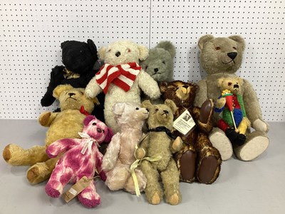 Lot 316 - Ten Teddy Bears / Soft Toys. To Include a...