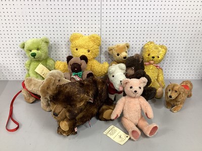 Lot 313 - Eleven Soft Toys / Teddy Bears. To Include A...