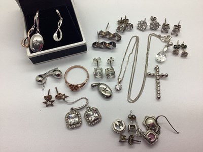 Lot 206 - A Collection of "925" and Other Jewellery, to...