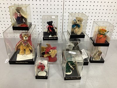 Lot 305 - Ten Boxed Artist Designed World Of Miniature...